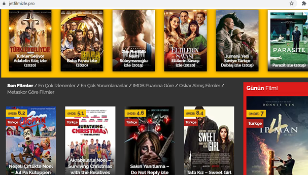 Eşsiz film izleme deneyimi arayanlara site önerisi!