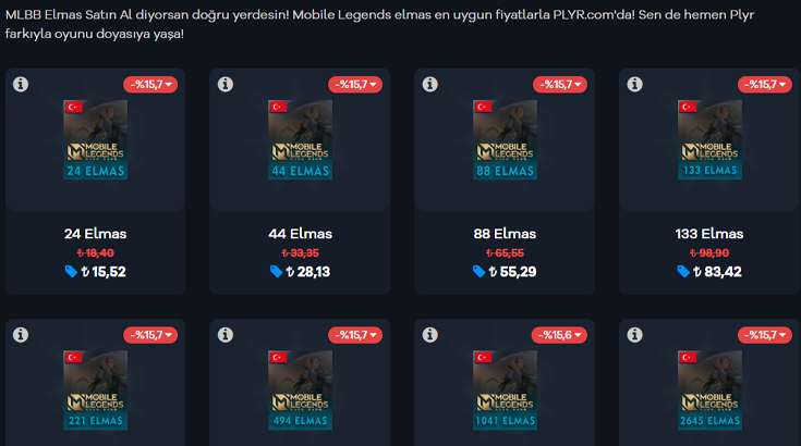 MLBB Elmas Ne için Satın Alınıyor?