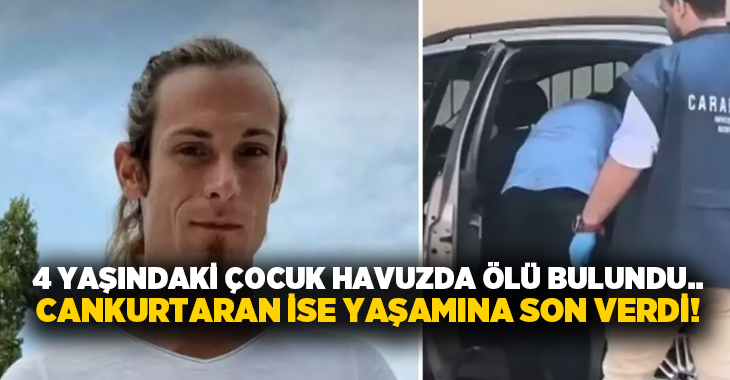 4 yaşındaki çocuk havuzda ölü bulundu.. Cankurtaran ise yaşamına son verdi!