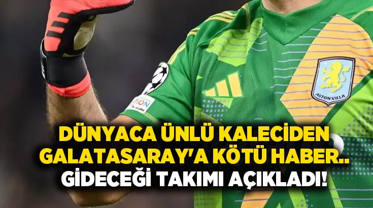Dünyaca ünlü kaleciden Galatasaray’a kötü haber.. Gideceği takımı açıkladı!