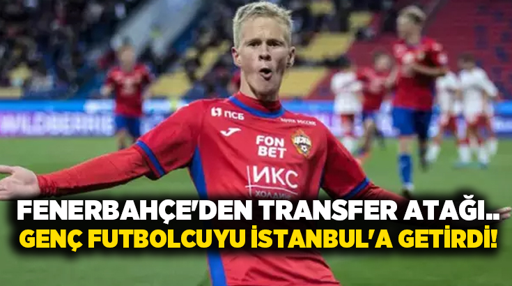 Fenerbahçe’den transfer atağı.. Genç futbolcuyu İstanbul’a getirdi!