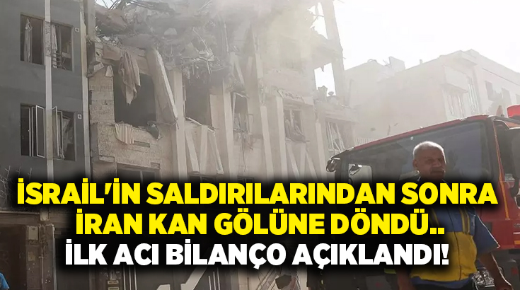 İsrail’in saldırılarından sonra İran kan gölüne döndü.. İlk acı bilanço açıklandı!