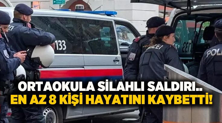Ortaokula silahlı saldırı.. En az 8 kişi hayatını kaybetti!