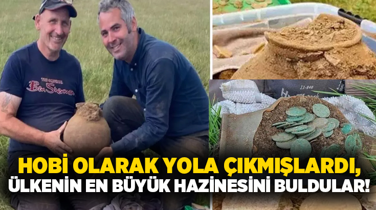 Hobi olarak yola çıktılar, ülkenin en büyük hazinesini buldular!