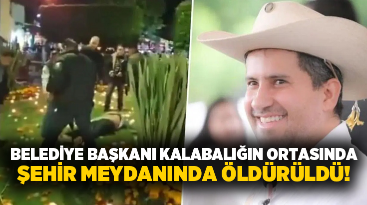 Belediye başkanı kalabalığın ortasında meydanda öldürüldü!