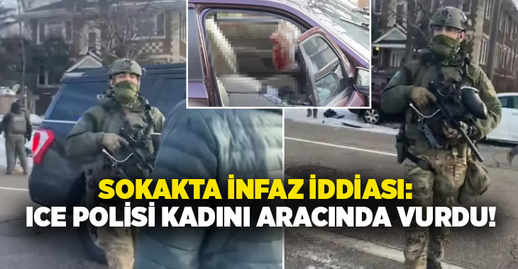 Sokakta infaz iddiası: Polis kadını aracında vurdu!