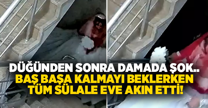 Düğünden sonra damada şok.. Baş başa kalmayı beklerken tüm sülale eve akın etti!