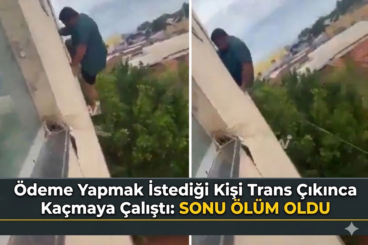 Ödeme yapmak istediği kişi trans çıkınca kaçmaya çalıştı: Sonu ölüm oldu!