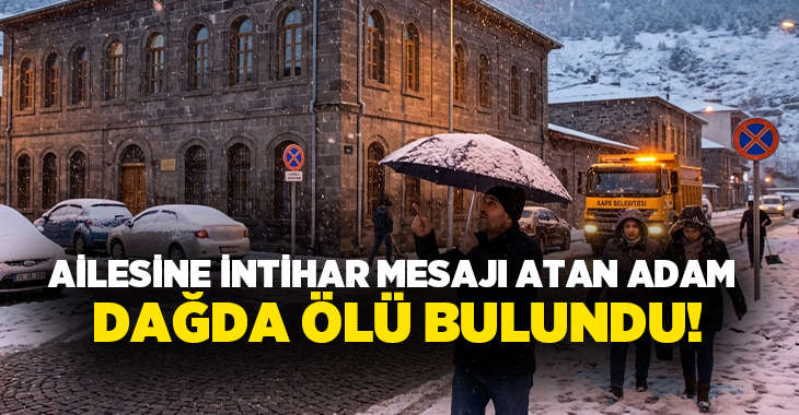 Nisan’ın son haftasında kış geri döndü: Şehir beyaza büründü!