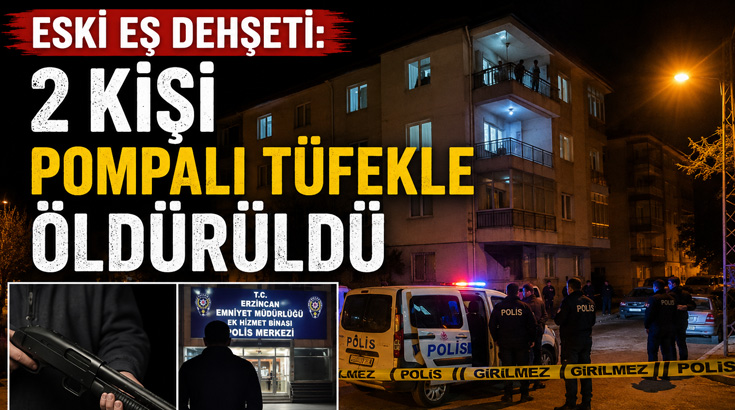 Eski eş dehşeti: Eski eşi ve yanındaki adamı pompalı tüfekle öldürüldü!