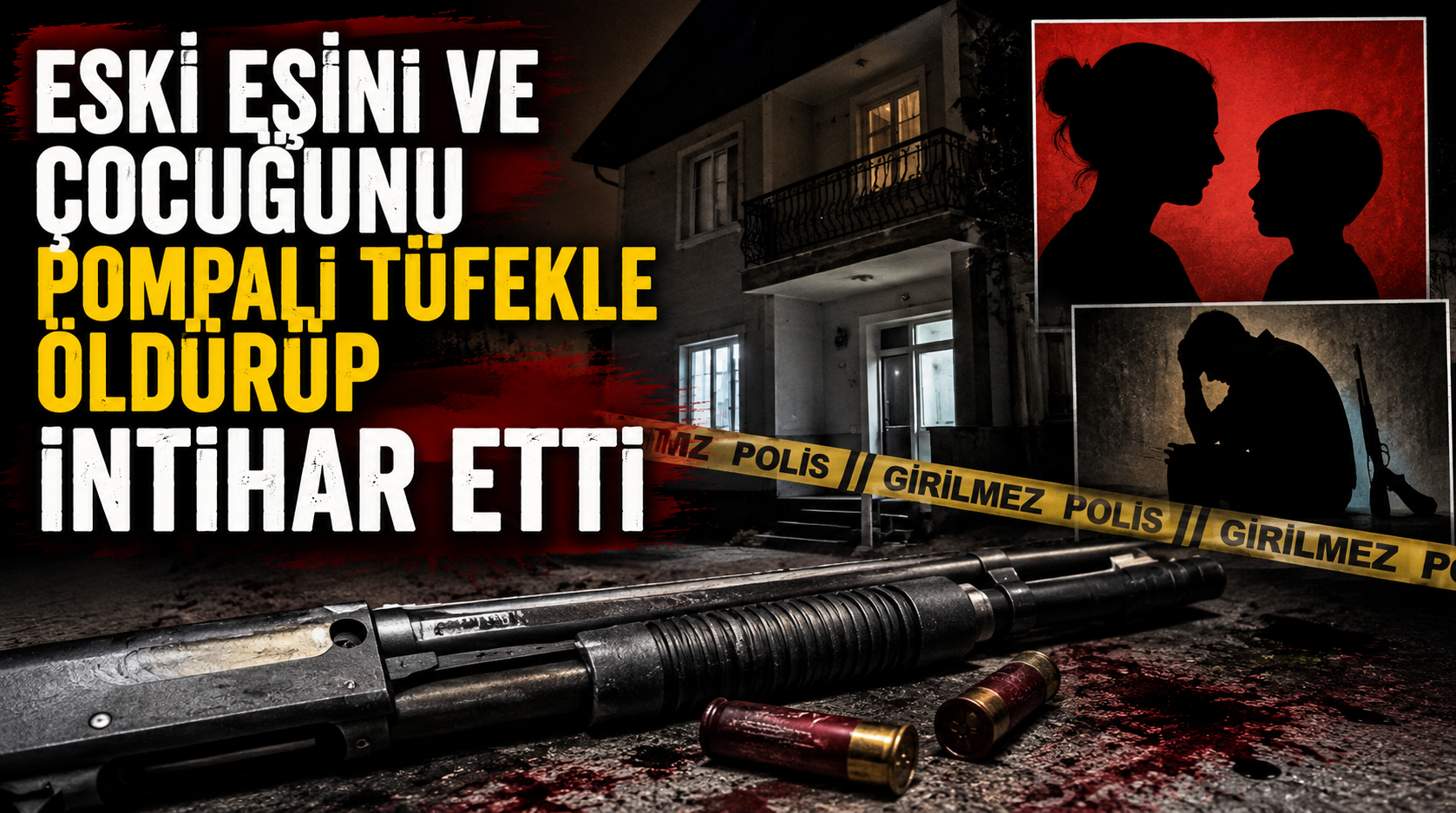 Uzaklaştırma kararı cinayeti önleyemedi! Eski eşini ve 18 yaşındaki oğlunu öldürüp intihar etti!