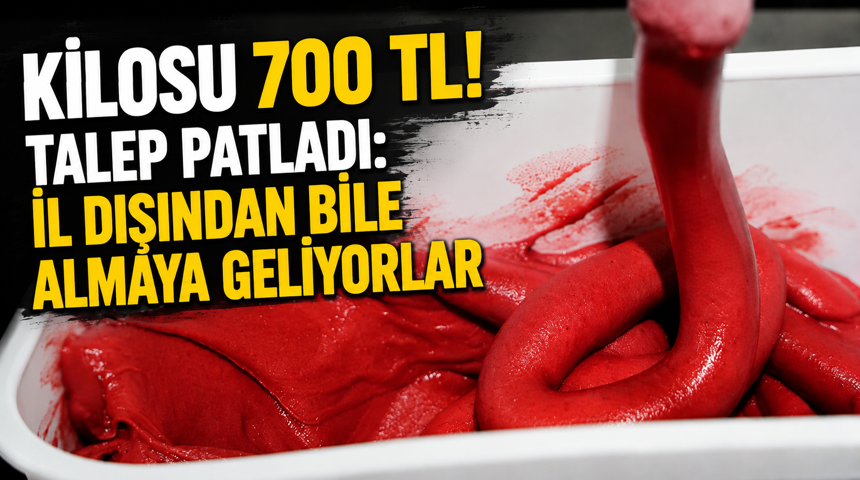 Kilosu 700 TL.. Talep patladı: İl dışından bile almaya geliyorlar!