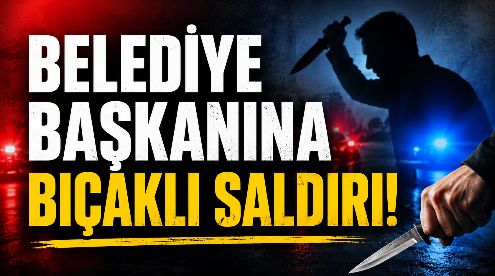 Belediye başkanına evinin önünde bıçaklı saldırı! Oğlu yaralandı