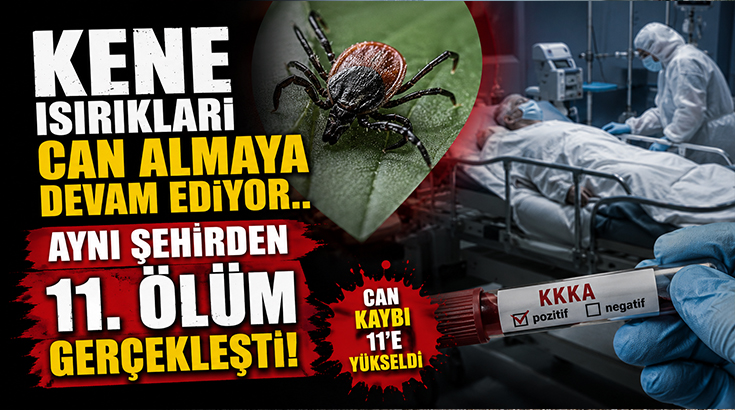 Kene ısırıkları can almaya devam ediyor.. Aynı şehirden 11. ölüm gerçekleşti!