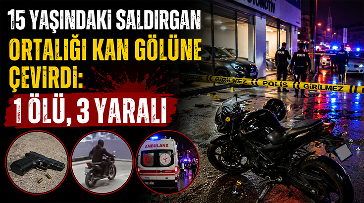 15 Yaşındaki Saldırgan Oto Galerisini Taradı: 1 Kişi Hayatını Kaybetti, 3 Yaralı
