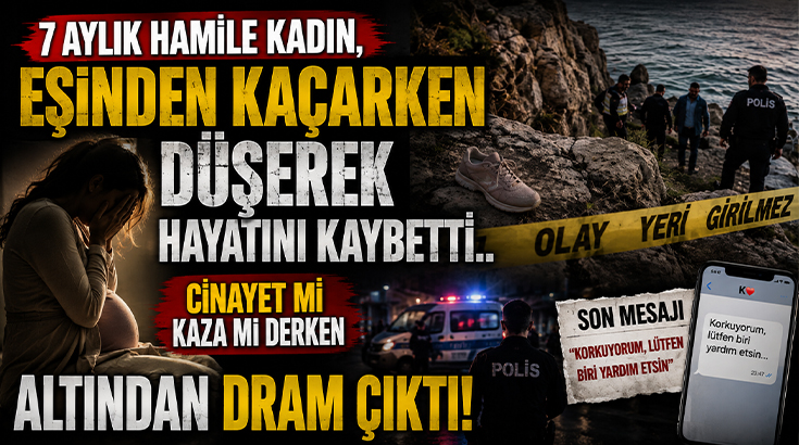 7 aylık hamile kadın, eşinden kaçarken düşerek Hayatını Kaybetti.. Cinayet mi kaza mı derken altından dram çıktı!