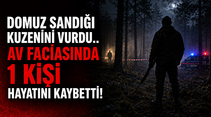 Domuz sandığı kuzenini vurdu.. Av faciasında 1 kişi hayatını kaybetti!