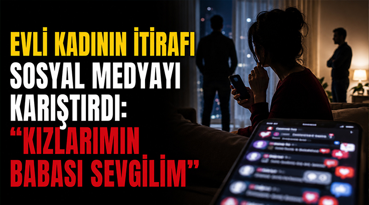 Evli kadının itirafı sosyal medyayı karıştırdı: “Kızlarımın babası sevgilim”