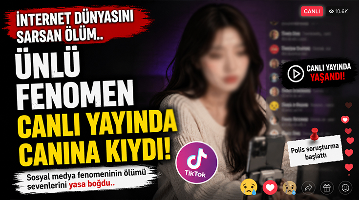 İnternet dünyasını sarsan ölüm.. Ünlü fenomen canlı yayında intihar etti!