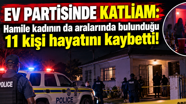 Ev Partisinde Katliam: Hamile kadının da aralarında bulunduğu 11 kişi hayatını kaybetti!