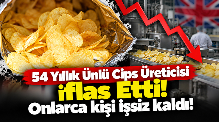 54 yıllık ünlü cips markası iflas etti
