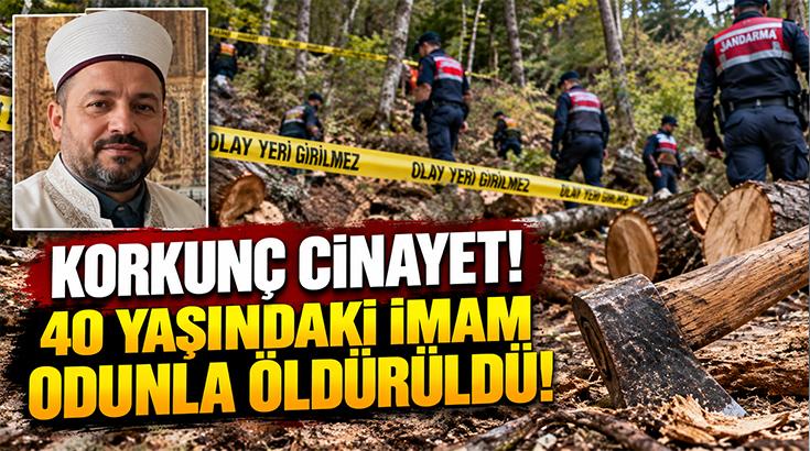 Korkunç cinayet! 40 yaşındaki imam odunla öldürüldü!